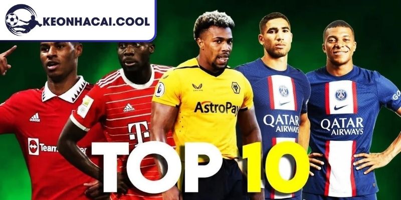 Top 10 Cầu Thủ Sáng Giá Được Giới Chuyên Môn Bình Chọn 1 Danh sách top 10 cầu thủ sáng giá của bóng đá đỉnh cao